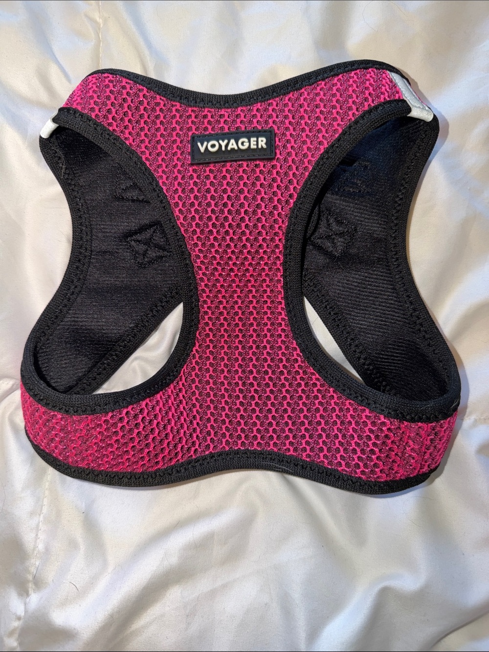 Voyager Pink Mesh No-Pull Dog Harness